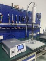 MU TIANQI 1000W/3000W Homogenizer Ultrasonik Berdaya Tinggi dengan Kontrol PLC, Probe Sonikator Kapasitas 5L 110/220V 50/60Hz untuk Pencampuran