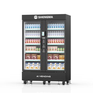 Máquina Expendedora Refrigerada con IA de Nueva Generación, Monitoreo Remoto, Admite Compras con Prepago, Acepta Alimentos Frescos, Snacks y Bebidas - Product Image 1
