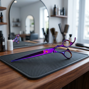 ASAP Professional 6" Eco-Friendly Right Handed Styling Scissors Set Salon Hair Thinning Stainless Steel Home Use Custom Long - Product Image 2