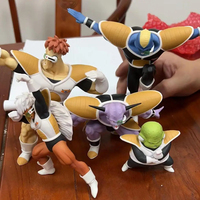5 pièces/ensemble Dragon DBZ Figure Ginyu Force Jeice Ginyu Guldo Recoom Burter Action Pvc Amine Collection modèle jouets Cool cadeau