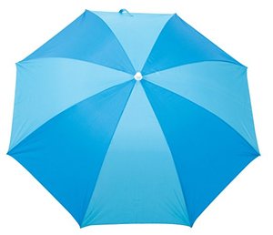 Sombrilla de Playa Ajustable, Impermeable, de Apertura Manual, para Jardín, Parque, 1.6M - Product Image 1