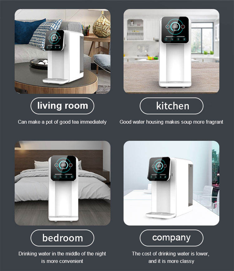 Free Installation Instant Hot Desktop Ro Water Dispenser Portable