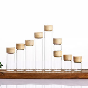 Factory Direct Glassware <b>Glass</b> <b>Test</b> <b>Tube</b> for food with screw cap - Product Image 2