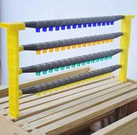 Nouveau Kit de fournitures d'apiculture avec cadre d'élevage de reine reine barre de cellule en plastique cadre de gelée royale tasses de cellules