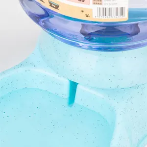 Modern Adjustable <b>Automatic</b> Dog & Cat Feeding <b>Water</b> Bowl with Plastic <b>Dispenser</b>-Pet Supplies - Product Image 6