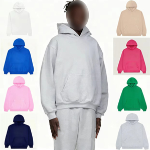 Sweat-shirt unisexe surdimensionné en coton confortable et lourd |   Pull-over de style streetwear américain |   Sweat-shirt à capuche pour jeune créateur de mode - Product Image 1