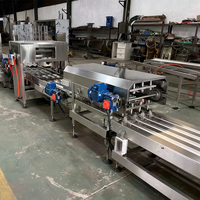 Ligne de production automatique de cornets de crème glacée à haut rendement et faible déchets