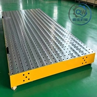 Table de soudage modulaire 3D de qualité professionnelle, plateforme de soudage nitrurée résistante à l'usure pour les projets de fabrication métallique