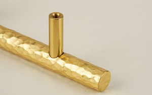 Chất Lượng Cao Brass Dài Sóng Khuôn Mẫu Ngăn Kéo Kéo Xử Lý Vàng Sáng Cho Phòng Ngủ & Nhà Bếp Tủ Quần Áo Cho Tủ Quần Áo Sử Dụng Kho - Product Image 6