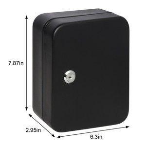 Treo Tường Kim Loại <span class=keywords><strong>Key</strong></span> Khóa Lưu Trữ <span class=keywords><strong>Box</strong></span> Với 20 Móc Chìa Khóa Tủ Chìa Khóa - Product Image 4