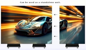 4K Waterproof Tri Fold LED Poster Display Indoor Outdoor Portable Digital Video <b>Screen</b> With Cloud Based RDM Platform - Product Image 5