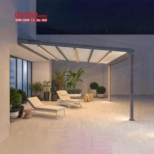 <span class=keywords><strong>Toldo</strong></span> Retráctil Impermeable para Piscina y <span class=keywords><strong>Pérgola</strong></span> de Uso Comercial, Ideal para Jardín y Patio Trasero - Product Image 1