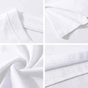 2025 OEM nouveau Design 60 coton 40 polyester t-shirts logo personnalisé coton poly mélange t-shirt solide - Product Image 6