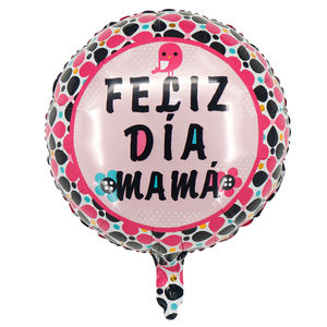 Nuevo 18 pulgadas español Feliz Día DE LA MADRE Feliz <span class=keywords><strong>Dia</strong></span> Mama corazón rojo globos de aluminio <span class=keywords><strong>Dia</strong></span> De La Madre Globos para decoración de fiesta - Product Image 5
