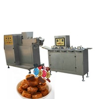 Machine automatique de fabrication de bonbons mous, éclairs et toffee en acier inoxydable, type chaîne, ligne de production de bonbons toffee
