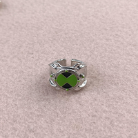 Superventa Anillo de Cosplay del Omnitrix de Ben 10 Unisex Estilo Punk Gótico a la Moda con Personalidad Accesorios de Joyería