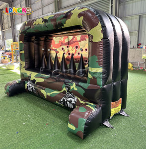 Château gonflable commercial, jeu de carnaval, jeu de tir <span class=keywords><strong>Nerf</strong></span>, maison de rebond pas chère - Product Image 3