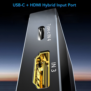 Conmutador HDMI SYONG 5x1 con 3 Entradas HDMI y 2 USB-C, Conmutador HDMI 2.0 con Puerto Tipo-C, Compatible con 4K60Hz 18Gbps HDR <span class=keywords><strong>MacBook</strong></span>/PS5/Xbox/Laptop - Product Image 2