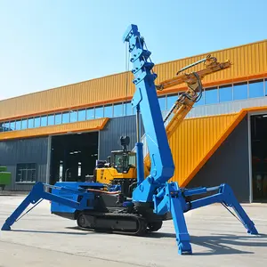 Harga pabrik hidrolik 3T 5T 8T Spider Crane dengan lengan panjang terbang Jib Spider Crane