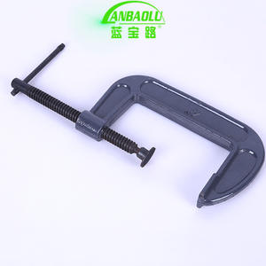 Abrazaderas de hierro maleable Anbaolu tipo C de 6 y 8 pulgadas, abrazaderas tipo G para carpintería de uso general - Product Image 2