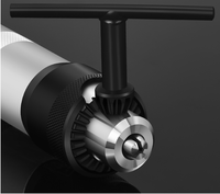Tige flexible métallique pour meuleuse rotative 0,6-6 mm, extension de 1100 mm, mandrin 10000 tr/min, pour accessoires de meuleuse suspendue