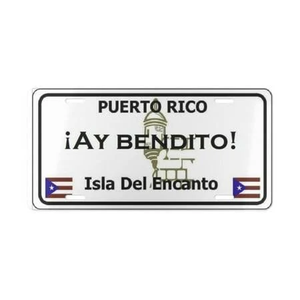 Placa de Matrícula Personalizada de Ponce, Puerto Rico, 6x12 Pulgadas, con su Texto, Logotipo o Imagen, Placa Decorativa Metálica para Auto o Camioneta, Venta al Por Mayor - Product Image 3