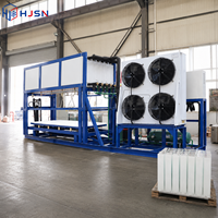 Machine à glaçons industrielle automatique de grande capacité, unité de fabrication de glace commerciale pour la pêche et le refroidissement des produits aquatiques