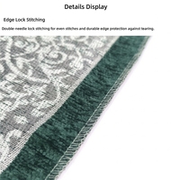 Tapis de prière musulman Sajadam en gros directement de l'usine, ensemble cadeau, fabriqué à la machine, à poils plats, lavable, en polyester, pour voyage et usage domestique, coffret cadeau