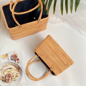 Bolsa Redonda de Palha para Praia 2026 - Atacado, Artesanal, Rattan de Bali, Bambu, Estilo Sling - Product Image 3