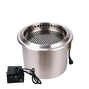 CENHOT Customized Indoor Smokeless Restaurant Korean Barbecue Oven Electric BBQ Grill