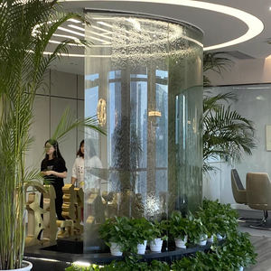 ガラスウォーターカーテンウォール屋外中庭水機能壁ガラスウォーターカーテンウォール - Product Image 6