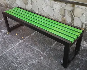 2022 popolare park rest sedia lunga panca per posto di riposo sedia lunga in legno impermeabile