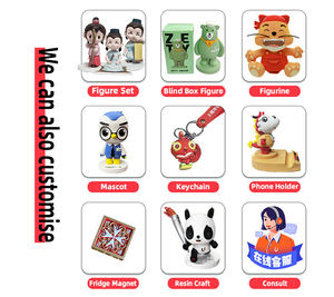 Niedliche Kippkopf Ente PVC Internet Promi Street Stall Puppe Spielzeug Anhänger Großhandel Weiche PVC Schlüssel anhänger Spielzeug - Product Image 5