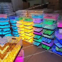 Venta al por mayor sin BPA Suministros para clubes nocturnos Regalos de promoción 12 botellas Cubo de hielo de plástico Champán Cerveza Cubo de hielo
