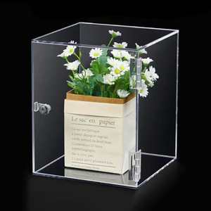 OEM nhà máy bán buôn lớn tùy chỉnh rõ ràng trong suốt hình chữ nhật Acrylic lưu trữ hộp hiển thị với nắp tùy chỉnh Acrylic Hộp Nắp - Product Image 1