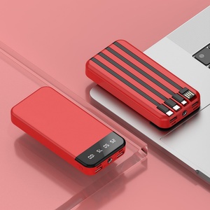 Baterías Externas para Celulares de 10W con Logotipo Personalizado, Cables Integrados, Portátiles, para Carga de Celulares en Exteriores, Gran Venta - Product Image 4