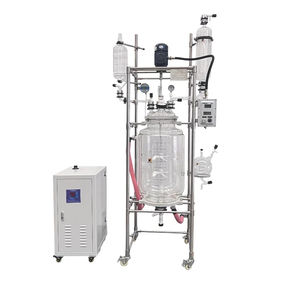 Reactor de planta piloto de vidrio revestido al vacío químico - Product Image 1