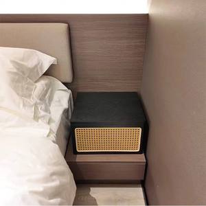 Ensemble complet de mobilier de chambre d'hôtel moderne à prix abordable, sur mesure, en bois, résistant à l'eau, durable, avec cadre de lit simple ou double, garantie 3-5 ans - Product Image 6