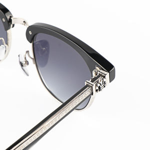 Gafas de Sol Redondas Retro de Estilo Nuevo, Unisex, con Logotipo Personalizado, para Mujer, Marca de Lujo 2024, Fabricantes Chinos, Clásicas para Uso Diario, Ligeras - Product Image 6