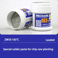 Pâte à souder spéciale IParts Mechanic LW50 ZC50 ZW50 GW50 138 158 183 217 pour carte mère, puce CPU, flux de soudure à l'étain