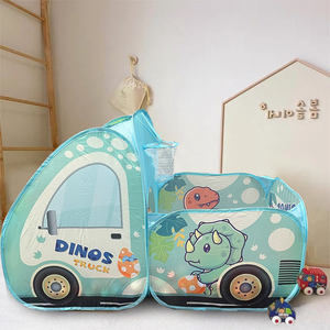 Voiture dinosaure verte pop-up pour enfants vente en gros tente jouet pour enfants tente à bulles <span class=keywords><strong>camping</strong></span> tente pour enfants maison de jeu pour enfants - Product Image 5