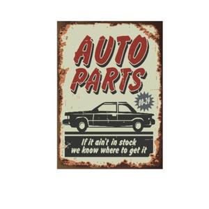 Panneau Métallique Rétro Vintage, Plaque Décorative Murale pour Bar et Garage, Affiche Murale Style Route Routière, Décoration Artisanale - Product Image 3