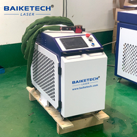 TH-FL1500XC Machine de nettoyage laser portative 1500W à refroidissement par eau pour éliminer la rouille, la peinture et l'huile