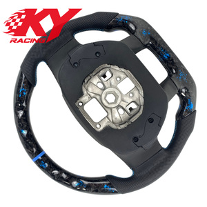 พวงมาลัยคาร์บอนไฟเบอร์แบบแข่งรถ สำหรับรถฟอร์ด แร็พเตอร์ F150 XLT F250 F350 F450 R เทรเมอร์ เรนเจอร์ เชลบี้ มัสแตง ST รุ่นคัสตอม - Product Image 3
