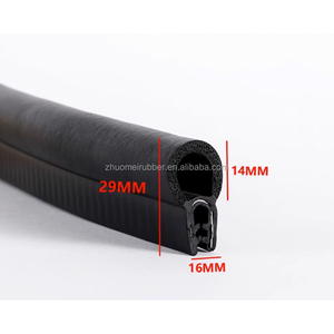 30*10 मिमी रबर पिंच बड़े फफोले, रबर दरवाजा सील, टूलबॉक्स कार वैन बूट सील - Product Image 4