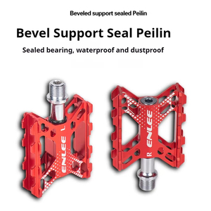 Pedal de Bicicleta Ultraligero de Aleación de Aluminio Gris de Alta Calidad y Durabilidad, 102x62mm, para Bicicletas Cruiser BMX y de Montaña, Mecanizado 6061 - Product Image 2