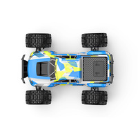 Camion RC tout-terrain Monster MJX Hyper Go 18208 haute vitesse à l'échelle 1:18, 4 canaux, métal, télécommande 2.4G, expert, portée 100m, pour enfant