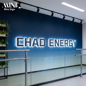 零售店商业标志设计户外商店3D标牌大字母标牌定制背光3D LED字母标牌适合公司使用 - Product Image 2