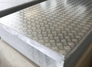 Embossed Diamond Plate Aluminum Sheets 1060 3003 5052 6061 Grade Plates