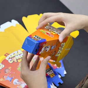 Caja de <span class=keywords><strong>Comida</strong></span> <span class=keywords><strong>para</strong></span> Llevar de Cono de Pizza Personalizada con Diseño de Inserto, Caja de Papel Portátil con Logotipo Impreso, Caja de Embalaje <span class=keywords><strong>para</strong></span> Palomitas y Papas Fritas - Product Image 6